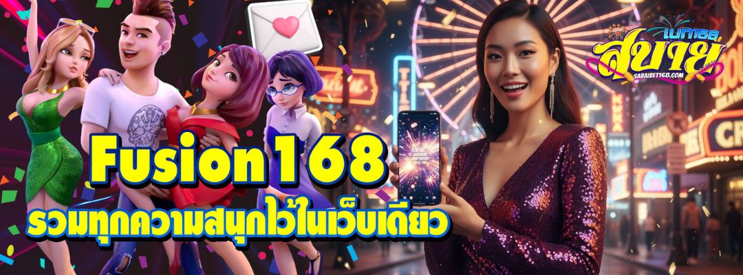 Fusion168 รวมเกมคาสิโน